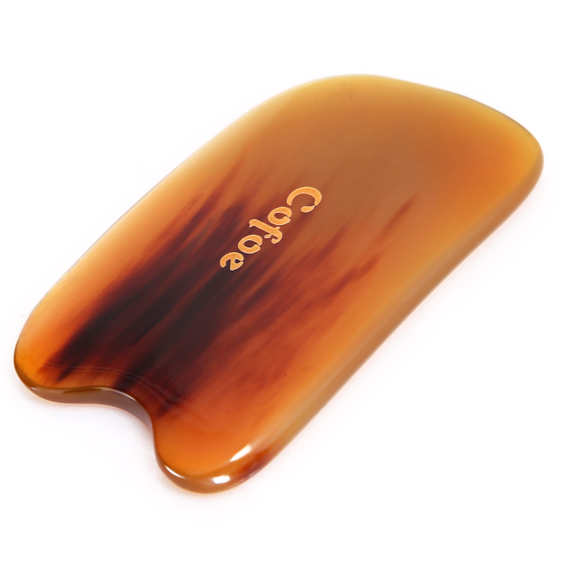 HornGlow™ Natural Buffalo Horn Gua Sha Board
