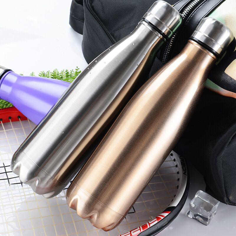 Insulated Stainless Steel Water Bottle – 500ml Sports Flask