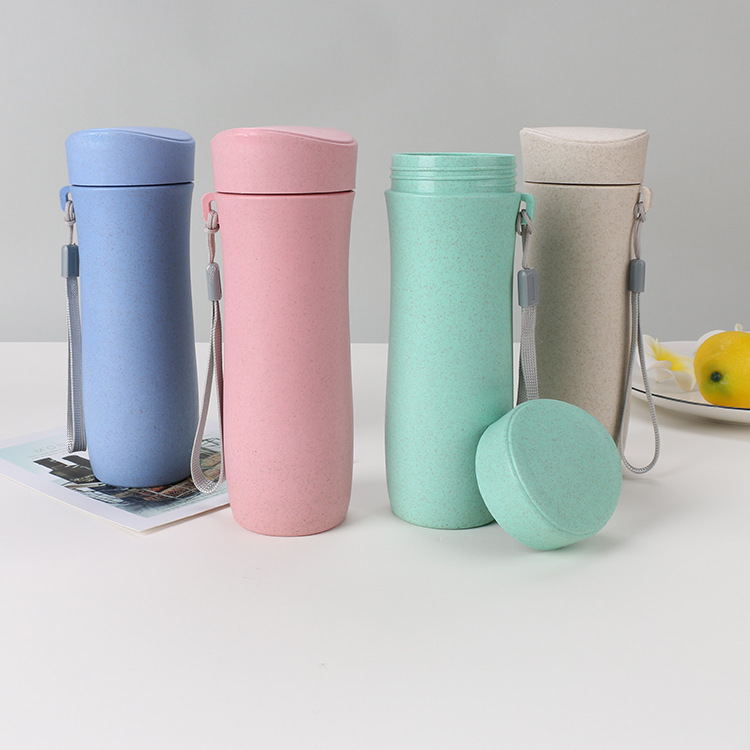 Water Bottle With Straw | 300ml Eco Drink Cup