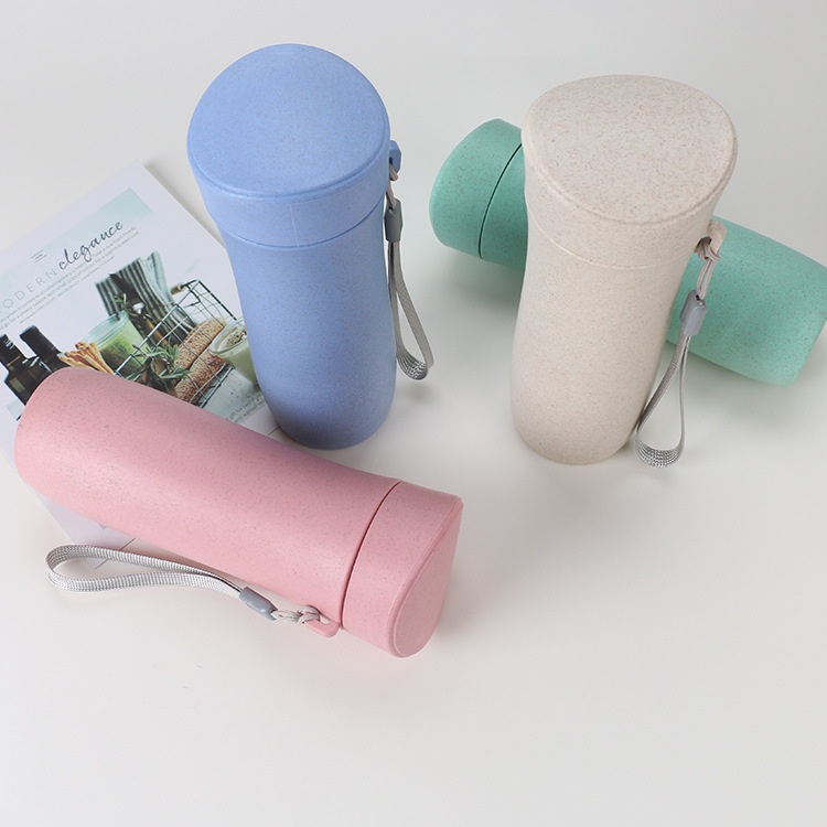Water Bottle With Straw | 300ml Eco Drink Cup